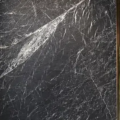 Italian Black stone surface